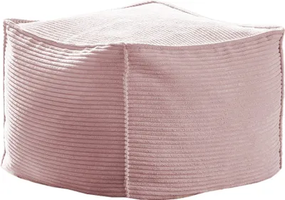 Produktbild von KAWOLA Hocker ALEA Cord rosa