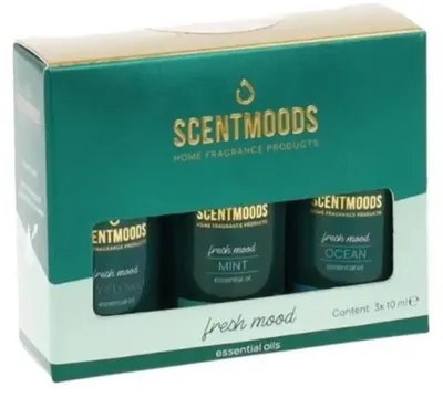 Produktbild von Duftöl-Set „Fresh Mood“ 3 x 50 ml – ScentMoods