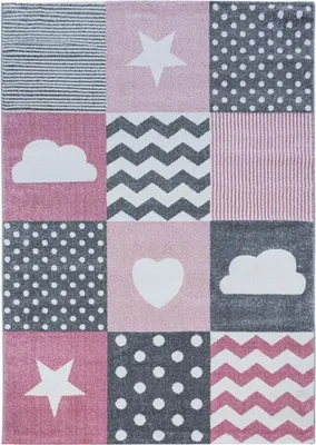 Produktbild von Teppich KIDS PINK 120 X 170cm Rechteck