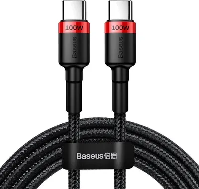 Zdjęcie produktu dla Baseus CATKLF-AL91 Kabel USB 2 m USB C Czarny