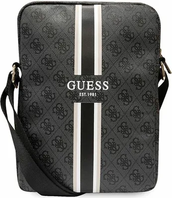 Image de Guess Bag GUTB10P4RPSK 10" noir/noir 4G Stripes Sac pour tablette