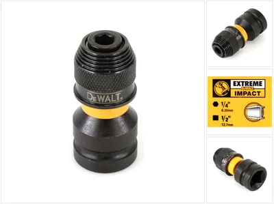 Obrázok produktu pre DEWALT Adapter 1/2Zoll auf 1/4Zoll schlagf