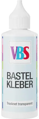 Produktbild von VBS Bastelkleber transparent lösungsmittelfrei geruchsneutral 85 g