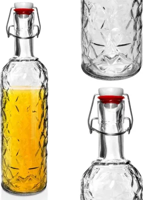Zdjęcie produktu dla Orion szklana butelka na likiery i wino RETRO 1,1l ELA