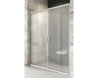 Obrázek produktu pro Sprchové dveře dvoukřídlé RAVAK Blix BLDP4-120 satin+Grape 190x117-121 cm 0YVG0U00ZG