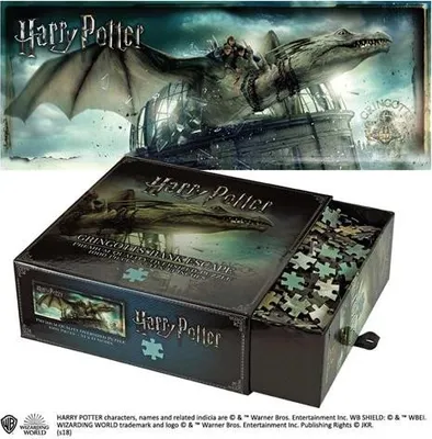 Zdjęcie produktu dla Harry Potter Puzzle Ucieczka z Banku Gringotta