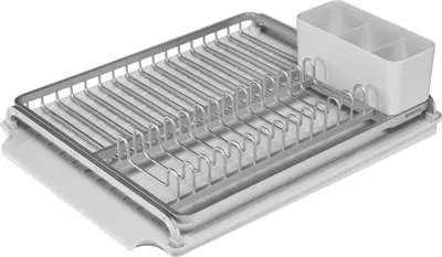 Obrázek produktu pro Brabantia 117428 Abtropfer Rack Tisch Geschirrspülmittel Grau