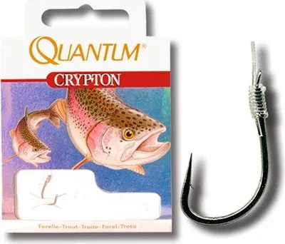 Produktbild von Quantum Crypton Forellenhaken , Größe:8, Hakenmodell:Forelle 70cm