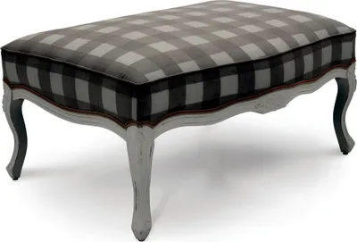 Image de Ottomane Tabouret de meuble Ottoman Tabouret de pied Tabouret Canapé Pouf Coussin Tabouret d'appoint