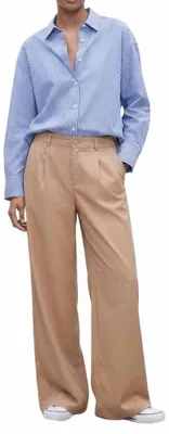 Productafbeelding van LTB Jeans Honasa broek voor dames, beige kleur, gemaakt van Lyocell (lyocell), maat M