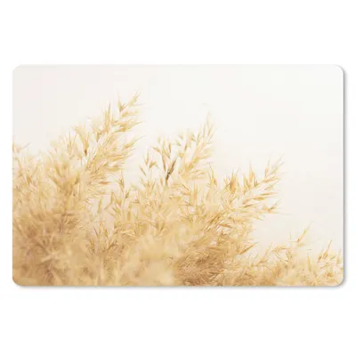 Produktbild von MuchoWow® Schreibtischunterlage Pampasgras - Sonne - Gras 60x40 cm - XXL Mauspad - Großes Mauspad