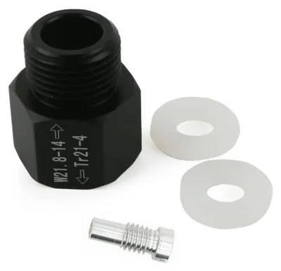 Zylinder-Adapter T21-4 auf W21.8-14 für CO2-Zylinder