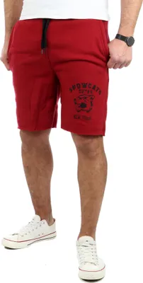 Produktbild von Reslad Kurze Hose Herren Print Jogginghose Kurz Shorts Sport-Hose RS-5067 Bordeaux 2XL