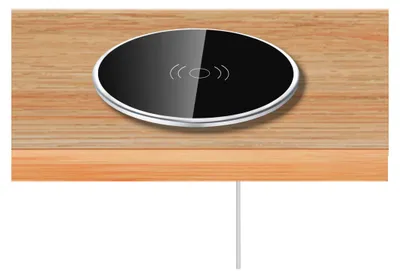Image de kalb | Qi encastrable Chargeur rapide Fast Charge Wireless Induction Charger sans fil Station de charge pour smartphones et accessoires