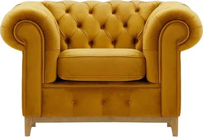 Produktbild von SLF24 - Sessel Chesterfield Grand - Senf - Velluto 8