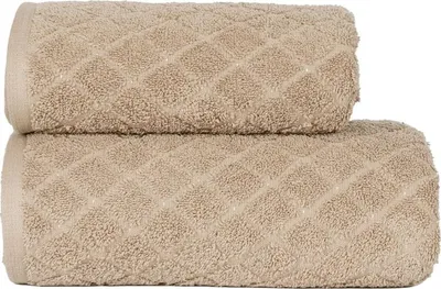 Produktbild von Olivier Premium Dunkelbeige Badezimmertuch 70x140