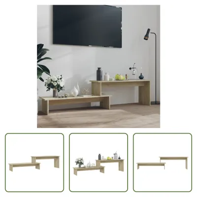 Produktbild von The Living Store TV-Schrank Sonoma-Eiche 180x30x43 cm Holzwerkstoff