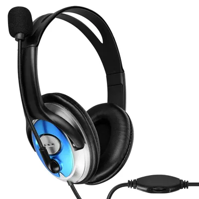 Immagine prodotto di LinQ, cuffie con doppio jack da 3,5 mm e telecomando, nero