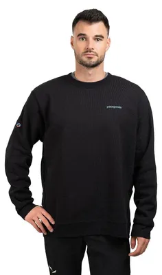 Produktbild von Outdoor-Sweatshirt Patagonia Fitz Roy Icon Uprisal Crew Sweatshirt Schwarz xl
