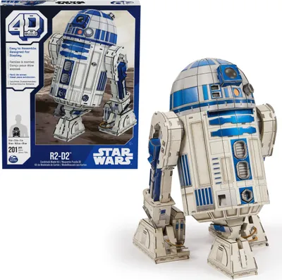 Image de Fdp 4D Puzzle Star Wars Robot R2-D2