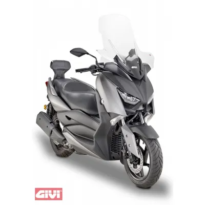Immagine prodotto di Parabrezza Givi D2136STG trasparente, 555 mm x 640 mm per Yamaha X-Max 300 (17>21), X-Max 125/400 (18>21)