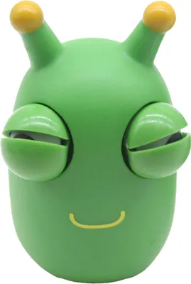 Imagen del producto de Juguete para apretar, con forma de gusano, ojos que se abren, alivia el estrés y la ansiedad, juguete sensorial para apretar