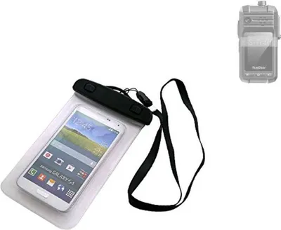 Produktbild von K-S-Trade Schutz Hülle Handy Hülle Kompatibel mit RugGear RG440 Beach Bag wasserdicht 16cm x 10cm Schutzhülle Staub Sand Flachwasser Beachbag Case