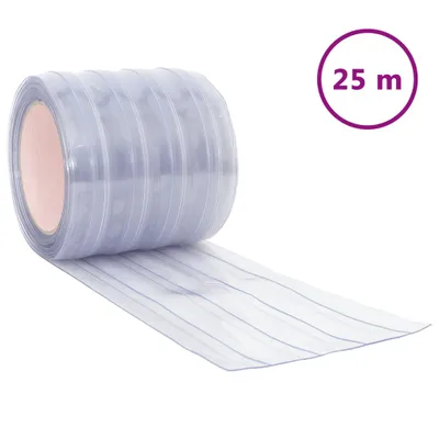Immagine prodotto di vidaXL Tenda per porte trasparente 200x1,6 mm 25 m PVC