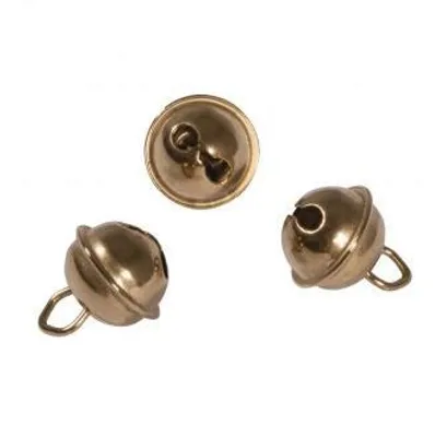 Produktbild von Metallglöckchen - Ø 19 mm, gold, 10 Stück