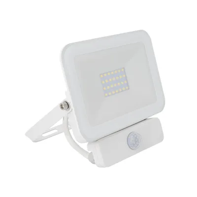 Produktbild von LED Fluter 20W 120 lm/W IP65 Slim mit Bewegungsmelder PIR 4000K Neutralweiß