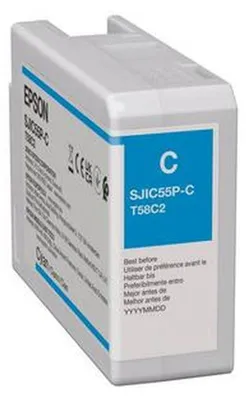 Produktbild von Epson SJIC55(C), Cyan, 1 Stück(e), Einzelpackung