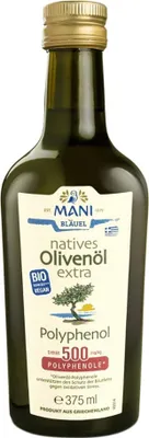 Image de Huile d'olive extra vierge - 500mg/kg de polyphénols 375ml