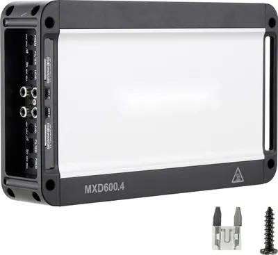 Produktbild von Autoverstärker - 4-Kanal Klasse-D Endstufe - Brückbar - Maximalleistung 4 x 420 W an 4 Ohm, 4 x 600 W an 2 Ohm - Hochleistung - Für SUV Pickup Geländewagen