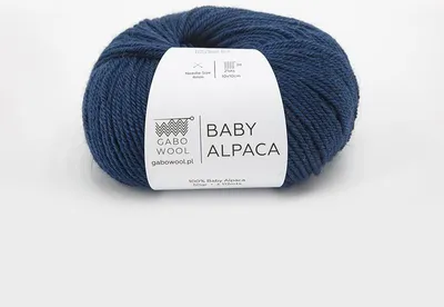 Zdjęcie produktu dla Włóczka Gabo Wool Baby Alpaca AZ1654 / niebieski
