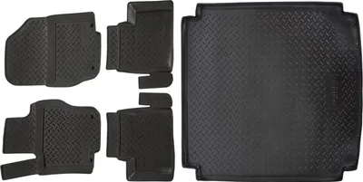 Produktbild von 3D Gummimatten Kofferraumwanne Für Mercedes GL X164 2006-2012, Gummi Fußmatten NORM
