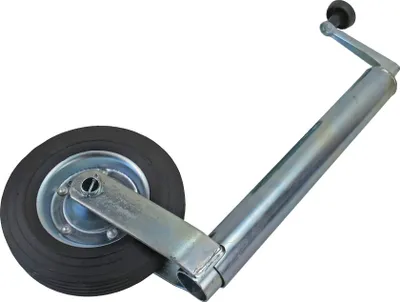 Produktbild von Hochwertiges Pkw Anhänger Trailer Stützrad Bugrad 48mm 150kg mit Drucklager