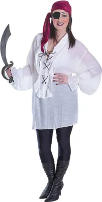 Produktbild von Erwachsenen Damen Piratenhemd