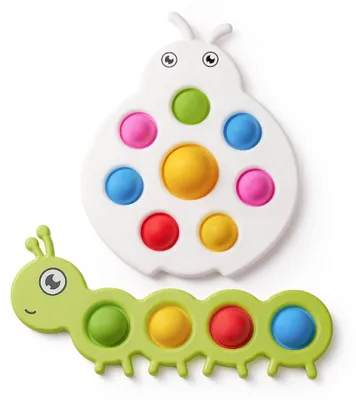 Immagine prodotto di Set di 2 giocattoli sensoriali Montessori per bambini