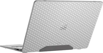 Produktbild von Schutzhülle für Microsoft Surface Laptop 7 13,8", Urban Armor Gear Essential Armor, Transparent-Grau