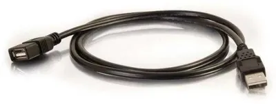 Zdjęcie produktu dla C2G 52107, 2,01 m, USB A, USB A, USB 2.0, Czarny