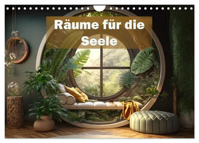 Produktbild von Räume für die Seele (Wandkalender 2027 DIN A4 quer), CALVENDO Monatskalender