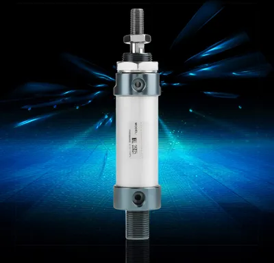 Obrázok produktu pre 25 mm otvor 25 mm zdvih Mini pneumatický valec s jednou tyčou s dvojitým účinkom