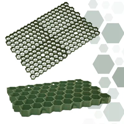 Obrázek produktu pro Zelená plastová sekačka na trávu 600x400x40mm 60006
