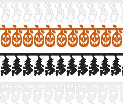 Produktbild von Halloween Girlande in versch. Motiven