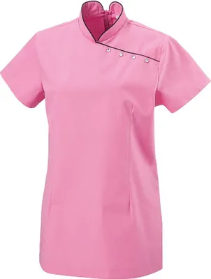 Produktbild von Tunika mit Paspel pink Gr. 3XL : 3XL : hot pink : 50% Baumwolle 50% Polyester 175 g/m²