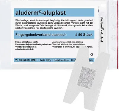 Obrázok produktu pre aluderm aluplast elastická bandáž na kĺby prstov (50 ks)