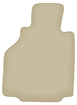 Image de Tapis conducteur moquette PREMIUM beige compatible avec Porsche 911 typ. 996 (1997-2004, coupé) – avec fixations – sur‑mesure