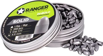 Produktbild von RANGER Diabolo Professional Vollmantelgeschosse, 4,5 mm, halbrund, 350 Stück, 1,15 g