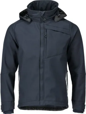 Produktbild von Mascot Blackpool Softshelljacken HARDWEAR 23102-246 Gr. M dark navy