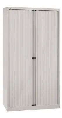 Produktbild von Bisley Rollladenschrank EuroTambour - Farbe: Lichtgrau